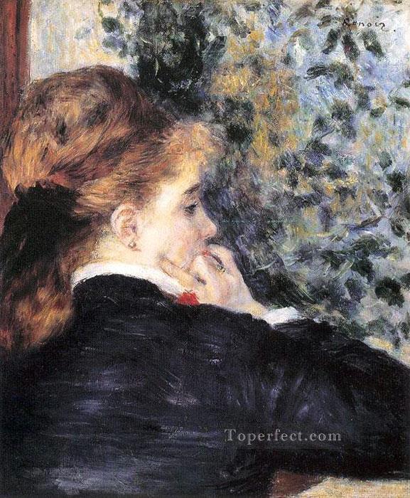 pensive Pierre Auguste Renoir Oil Paintings